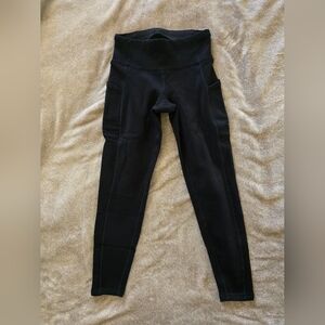 Athleta Black Polartec Powerstretch Leggings